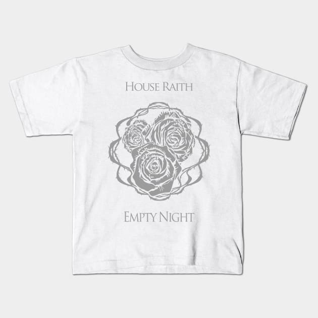 House Raith Empty Night Kids T-Shirt by NanaLeonti